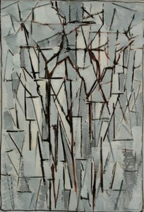 Composition Trees II by Piet Mondrian